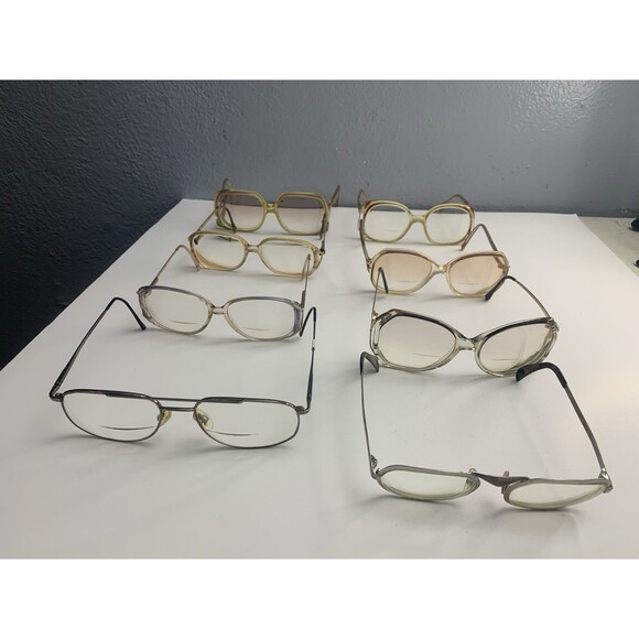 Vintage 1960s Safilo Swank Luxottica Marcolin Stetson & More Eyeglasses Lot of 8 main image 16